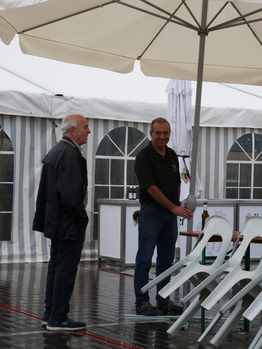 Schützenfest Aufbau 2025