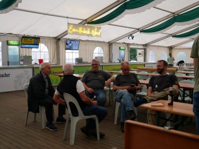 Schützenfest Aufbau 2025