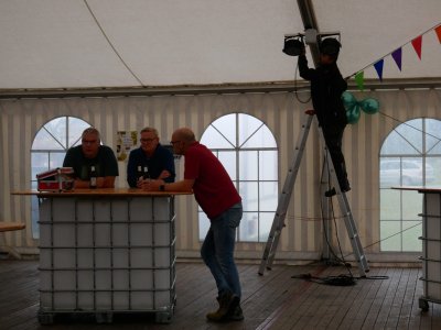 Schützenfest Aufbau 2025