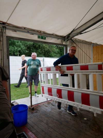 Schützenfest Aufbau 2025