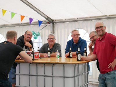 Schützenfest Aufbau 2025