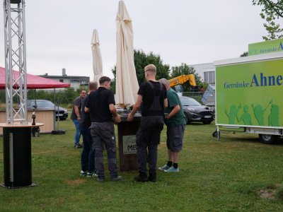 Schützenfest Aufbau 2025